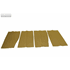 JUTE REAR BENCH SET SEAT/BACK JUTE REAR BENCH SET SEAT/BACK