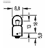 BULB 6V 2W TEMP.METER BULB 6V 2W TEMP.METER
